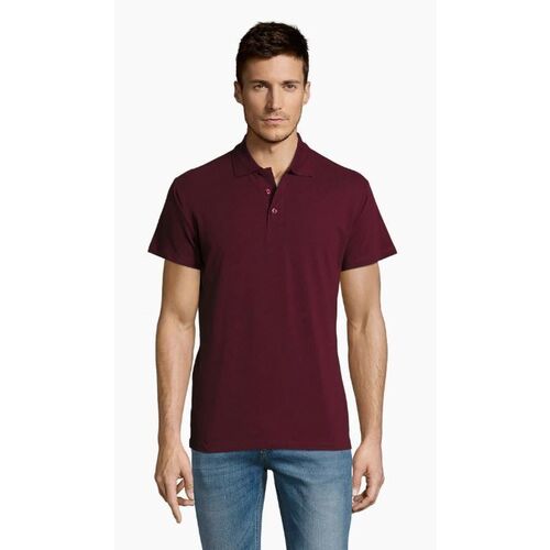 POLO HOMME SUMMER BORDEAUX