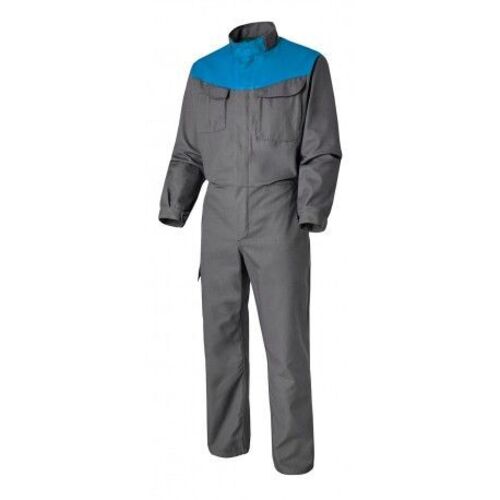 COMBINAISON CP PRO'UP 1 ZIP GRIS/AZUR