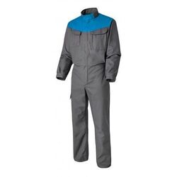 COMBINAISON CP PRO'UP 1 ZIP GRIS/AZUR
