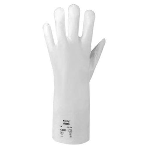 GANT BARRIER PEHD LAMINE 5 COUCHES  PROTECTION CHIMIQUE EN374 / CAT.3 REF 02-100