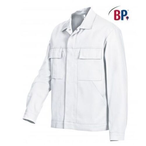 BLOUSON DE TRAVAIL BP BASIC COTON BLANC R&eacute;f.1485