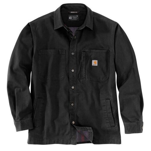 CHEMISE EN POLAIRE DOUBL&Eacute;E AVEC BOUTON-PRESSION JAC REF.105532