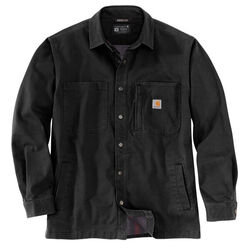 CHEMISE EN POLAIRE DOUBL&Eacute;E AVEC BOUTON-PRESSION JAC REF.105532