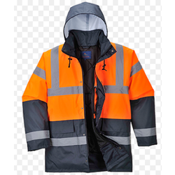 PARKA BICOLORE HV250 ORANGE/MARINE FLUO EN471 CL3 S467
