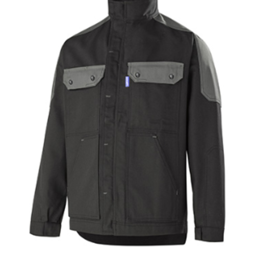 BLOUSON MULTIPOCHES KARGO CP 65/35 340GRS NOIR/GRIS 9269-8194-1990