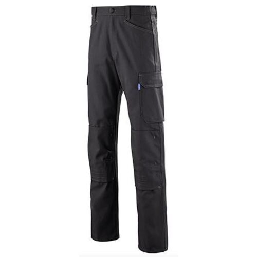 PANTALON KARGO PRO GENOUILLERES CP 340GRS NOIR/GRIS 9069-8194-1990