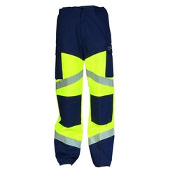 PANTALON ATEX HV JAUNE/MARINE REF 90728490