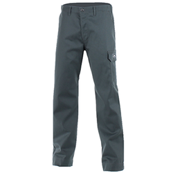 PANTALON FR - GRIS ACIER 100% COTON TRAITE REF.90849316