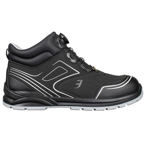 CHAUSS DE SECU HAUTE CADOR S3 NUBUCK EMBOUT ACIER BOA REF.CADORS3MTL