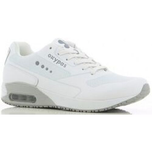 CHAUSSURE JUSTIN BLANC/GRIS NON SECU TYPE BASKET REF JUSTIN LGR