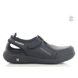SABOT LINA/LILIA CUIR SOUPLE A BRIDE NOIR R&eacute;f :BLK