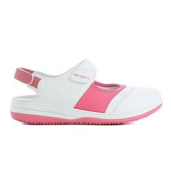 CHAUSSURE MELISSA A BRIDES MICROFIBRE BLANC/FUSCHIA REF.FUX CHAUSSURE MELISSA A BRIDES MICROFIBRE BLANC/FUSCHIA REF.FUX