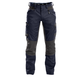 PANTALON DE TRAVAIL HELIX MARINE/GRIS AVEC CORDURA STRETCH PC 245G