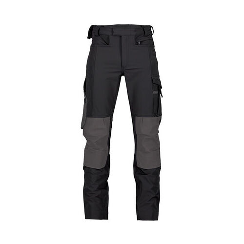 PANTALON DE TRAVAIL STRETCH IMPAX NOIR/GRIS PG POLYAMIDE/COTON/ELASTH