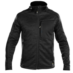 VESTE INTERM&Eacute;DIAIRE CONVEX NOIR 100% POLYESTER