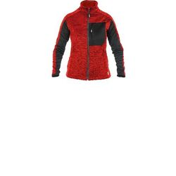 VESTE INTERM&Eacute;DIAIRE CONVEX ROUGE/NOIR 100% POLYESTER