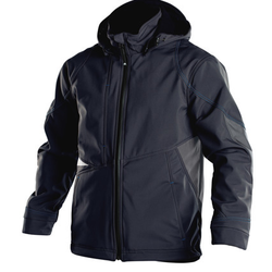 VESTE GRAVITY SOFTSHELL BICOLORE MARINE