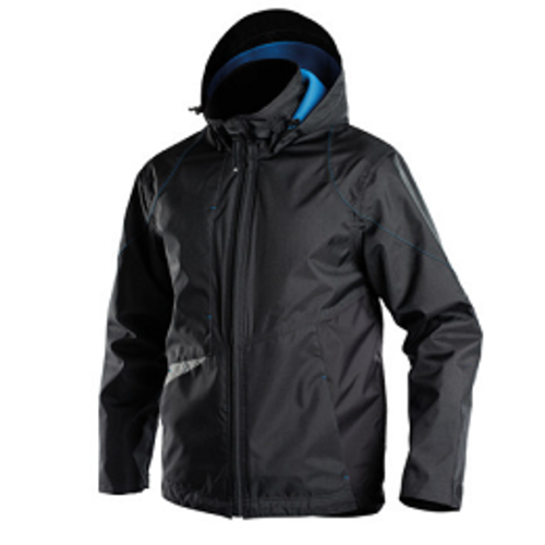 VESTE HYPER IMPERMEABLE ET COUPE VENT NOIR REF 300404