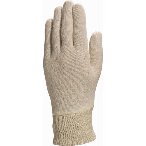 GANT AMBIDEXTRE COTON ECRU BORD COTE REF 4105