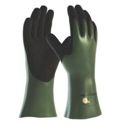 GANT CHIMIE MAXICHEM/MXDRY NITRILE MANCH. 35CM R&eacute;f : MXDRYCR635
