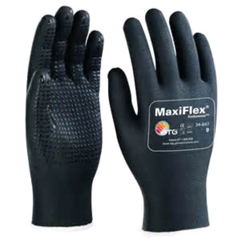GANT MAXIFLEX+ R&eacute;f.42-847 Tout Enduit PU/Nitril Sur Nylon/Lycra REF.42-847