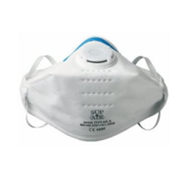 BOITE DE 20 MASQUES DE PROTECTION 23305 JETABLE FFP3 A VALVE PLIABLE