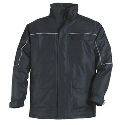 PARKA RIPSTOP 4EN1  IMPER ETANCHE MARINE/NOIR