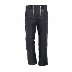 PANTALON CHRISTIAN COTON MOLESKINE NOIR 600GR DROIT REF.800-08