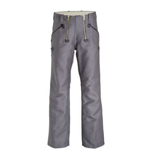 PANTALON HUBERT COTON MOLESKINE GRIS 520GR REF.70008 11