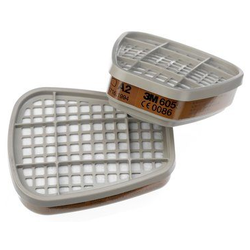 FILTRE ANTIGAZ A2 Antipoussi&egrave;res/ Vapeurs Organiques 3M B/8 R&eacute;f.6055
