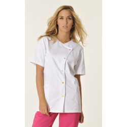 TUNIQUE FEMME JUSTINE MC PC BLANC