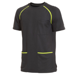 TUNIQUE HOMME MC LUCAS MAILLE ANTI-BACTERIEN CP 220G