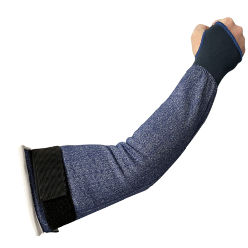 UNITE MANCHETTE SANS COUTURE EN FIBRE DE K-ROCK L46CM FERMETURE VELCRO KS5850