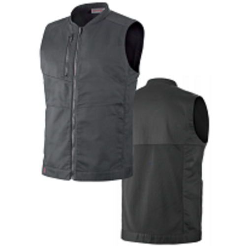 GILET MIXTE ETE SENS SANS MANCHE COTON/POLY DOS EN MESH REF.9EPIC