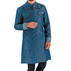 TABLIER A BAVETTE 406 DENIM CV TAILLE UNIQUE REF.406TCV