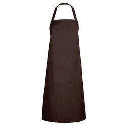 TABLIER DE CUISINE A BAVETTE GALANGA PC NOIR  REF 9GLG