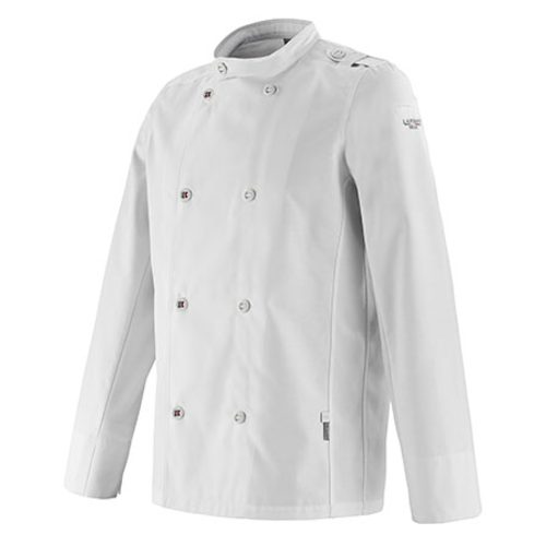 VESTE HOMME CANOPEE BLANC 40% POLYES RECYCLE 37.5 30% COTON BIO REF.2CNPH