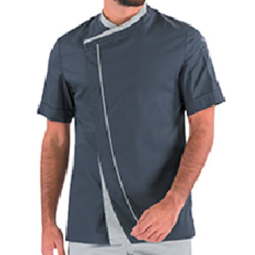 VESTE DE CUISINE HOMME MC CROISEE PARSLEY CP 180G REF.2PARCP