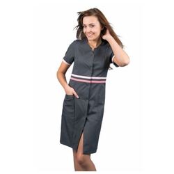 BLOUSE  MANCHES COURTES LOUISE PC GRISE
