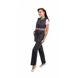 TUNIQUE SANS MANCHE LOU 6138 PC GRISE/ROSE CGA