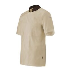 VESTE DE CUISINE HOMME MC COL OFFICIER TURNIP PC 215G REF.2TRNPC