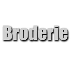 BRODERIE COEUR DE 1 A 6 Pi&egrave;ces
