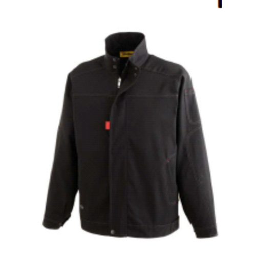 BLOUSON GAMMEX NOIR CANVAS PC 65/35 GRS r&eacute;f 1180