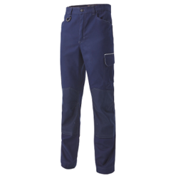 PANTALON GAMMEX MARINE CANVAS PC 65/35+POCHE GENOU GRS r&eacute;f 1181