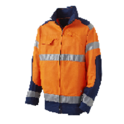 BLOUSON HV LUCK LIGHT ORANGE/MARINE 2818