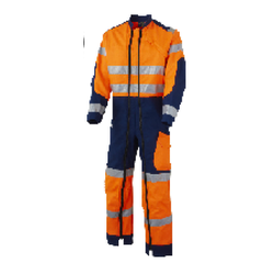 COMBINAISON  2 ZIP HV LUCK LIGHT MARINE /ORANGE 2942