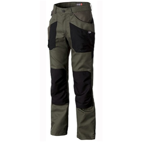 PANTALON NATURTECH TECHNIQUE PC 65/35 KAKI/NOIR R&eacute;f.0570