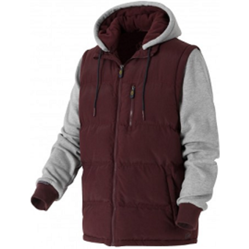 BODY WARMER MIX&MATCH MANCHES AMOVIBLES BORDEAUX  REF.02779999135