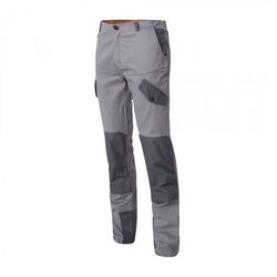 PANTALON MIX&MATCH GENOUILLERES GRIS COTON/ELASTHANE R&eacute;f.0279 0677 027