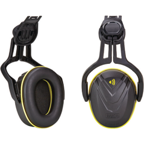 COQUILLE ANTIBRUIT JAUNE ADAPTABLE POUR CASQUE V-GARD 32dB REF.10190357